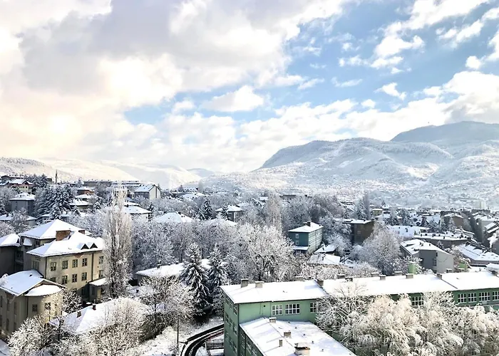 2 Bedroom Penthouse In Center, Free Parking Apartman Szarajevó